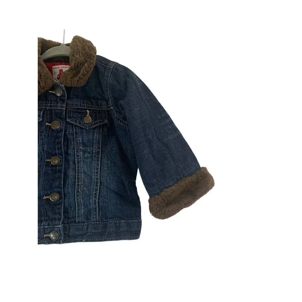 Baby Gap Vintage Girl's Jean Jacket / Size: 12-18 Months